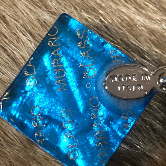 Authentic Murano Glass Necklace & Earring Set - Picture 3 of 5